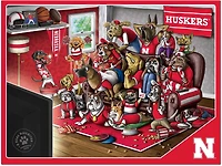 YouTheFan University of Nebraska Purebred Fans 500 Piece Puzzle