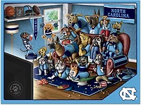 YouTheFan University of North Carolina Purebred Fans 500 Piece Puzzle