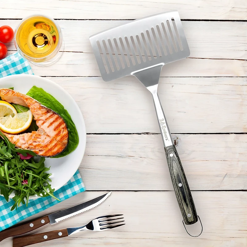 3 Embers Stainless Steel Large Spatula