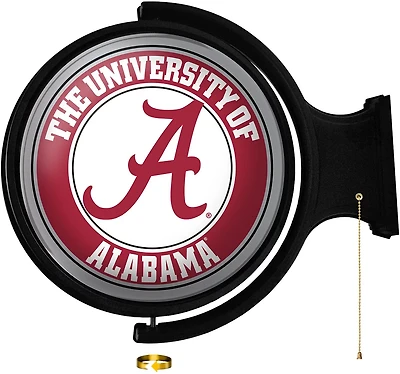 The Fan-Brand University of Alabama Round Rotating Lighted Sign