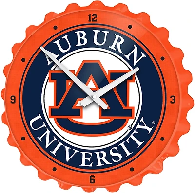 The Fan-Brand University of Auburn Bottle Cap Clock