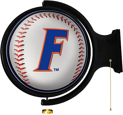 The Fan-Brand University of Florida Baseball Round Rotating Lighted Sign