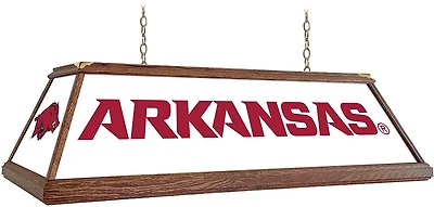 The Fan-Brand University of Arkansas Premium Wood Pool Table Light