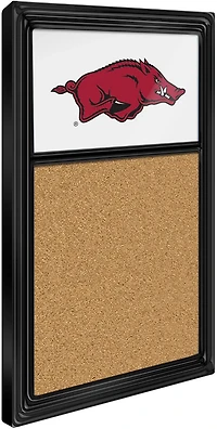 The Fan-Brand University of Arkansas Cork Note Board