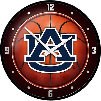 The Fan-Brand Auburn University: Basketball Modern Disc Clock