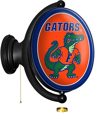 The Fan-Brand University of Florida Albert Oval Rotating Lighted Sign