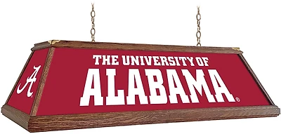 The Fan-Brand University of Alabama Premium Wood Pool Table Light