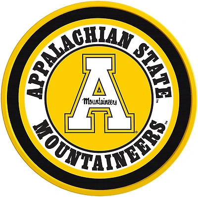 The Fan-Brand Appalachian State University Modern Mirrored Disc Sign