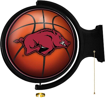 The Fan-Brand University of Arkansas Rotating Lighted Wall Sign