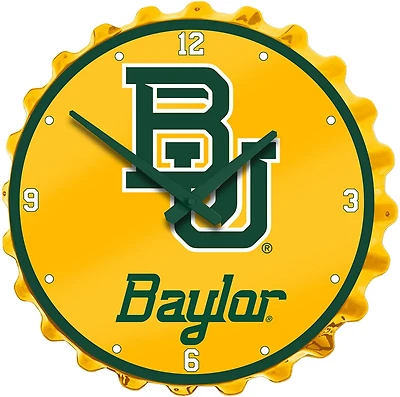The Fan-Brand Baylor University Script Bottle Cap Clock