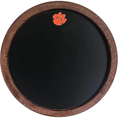The Fan-Brand Clemson University Tiger Paw Barrel Top Chalkboard