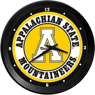 The Fan-Brand Appalachian State University Ribbed Wall Clock Sign