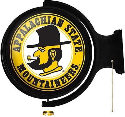 The Fan-Brand Appalachian State University Yosef Round Rotating Lighted Sign