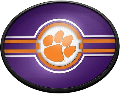 The Fan-Brand Clemson University Oval Slimline Lighted Sign