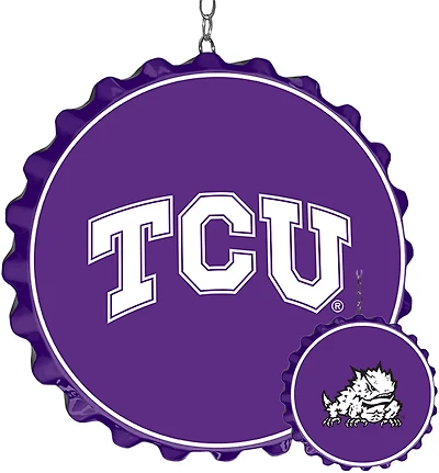 The Fan-Brand Texas Christian University Bottle Cap Dangler