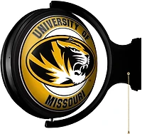 The Fan-Brand University of Missouri Round Rotating Lighted Sign