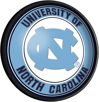 The Fan-Brand University of North Carolina Round Slimline Lighted Wall Sign