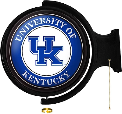 The Fan-Brand University of Kentucky Round Rotating Lighted Sign