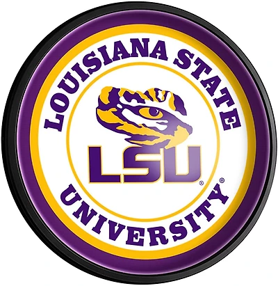 The Fan-Brand Louisiana State University Round Slimline Lighted Sign