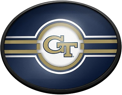 The Fan-Brand Georgia Tech University Oval Slimline Lighted Sign