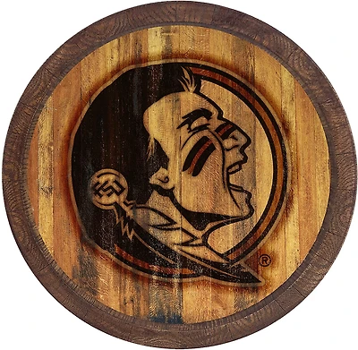 The Fan-Brand Florida State University Branded Faux Barrel Top Sign
