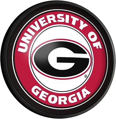 The Fan-Brand University of Georgia Round Slimline Lighted Sign