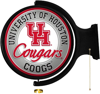 The Fan-Brand University of Houston Cougars Round Rotating Lighted Sign