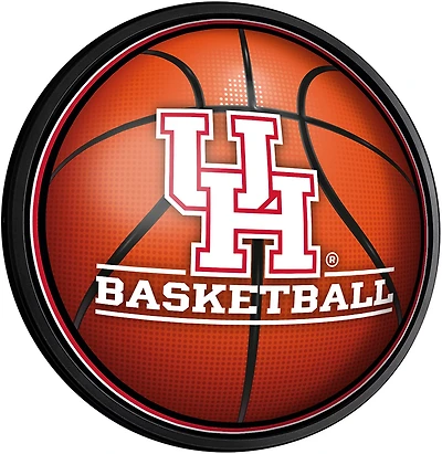 The Fan-Brand University of Houston Basketball Round Slimline Lighted Sign