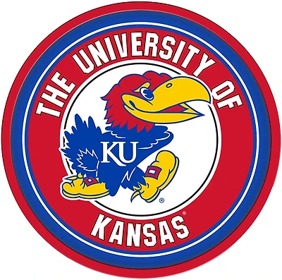 The Fan-Brand University of Kansas Modern Disc Sign