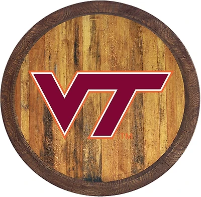 The Fan-Brand Virginia Tech Faux Barrel Top Sign