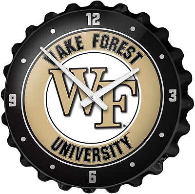 The Fan-Brand Wake Forest University Bottle Cap Clock