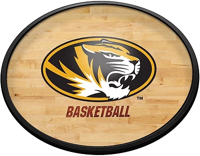 The Fan-Brand University of Missouri Hardwood Oval Slimline Lighted Sign