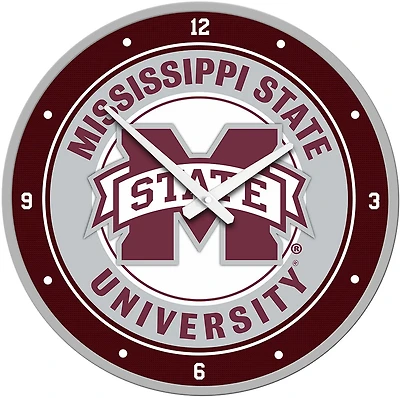 The Fan-Brand Mississippi State University Modern Disc Clock
