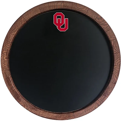 The Fan-Brand University of Oklahoma Barrel Top Chalkboard