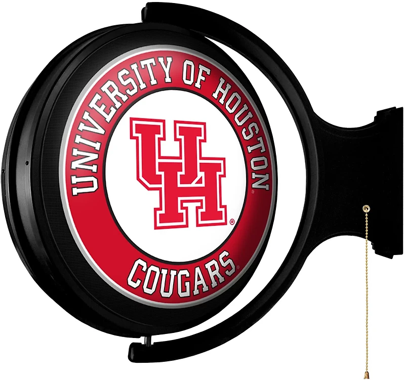 The Fan-Brand University of Houston Round Rotating Lighted Sign