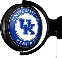 The Fan-Brand University of Kentucky Round Rotating Lighted Sign