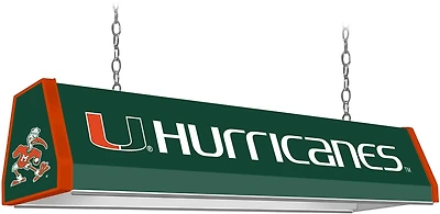 The Fan-Brand University of Miami Standard Pool Table Light