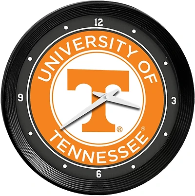 The Fan-Brand University of Tennessee Ribbed Wall Clock