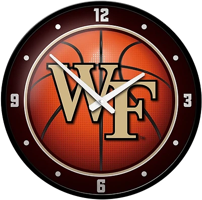 The Fan-Brand Wake Forest University: Basketball Modern Disc Clock