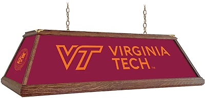 The Fan-Brand Virginia Tech Premium Wood Pool Table Light