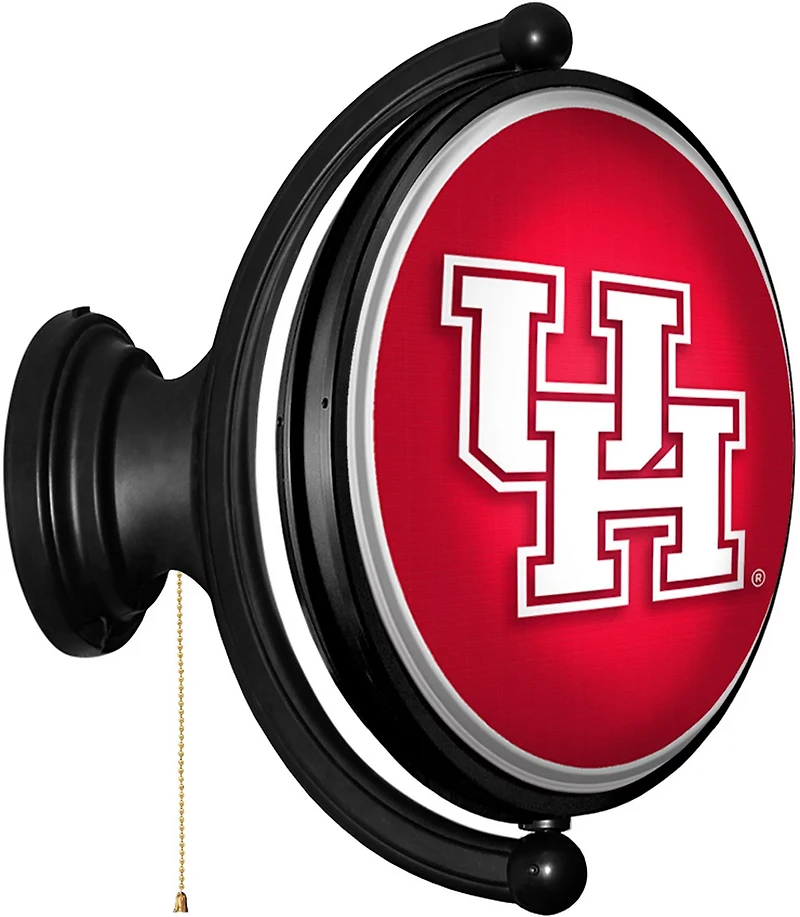 The Fan-Brand University of Houston Oval Rotating Lighted Sign