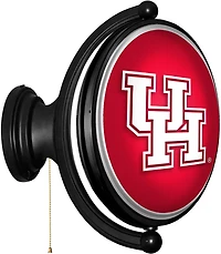 The Fan-Brand University of Houston Oval Rotating Lighted Sign