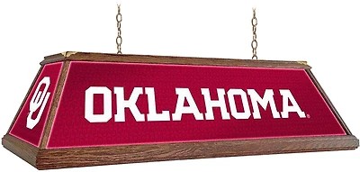 The Fan-Brand University of Oklahoma Premium Wood Pool Table Light