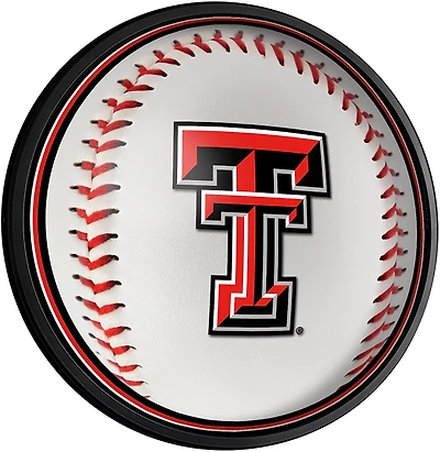 The Fan-Brand Texas Tech University Baseball Slimline Lighted Wall Sign