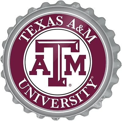 The Fan-Brand Texas A&M University Bottle Cap Wall Sign