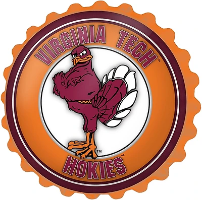 The Fan-Brand Virginia Tech University Bottle Cap Wall Sign