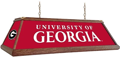 The Fan-Brand University of Georgia Premium Wood Pool Table Light