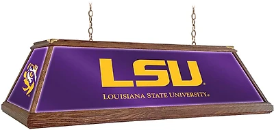 The Fan-Brand Louisiana State University Premium Wood Pool Table Light