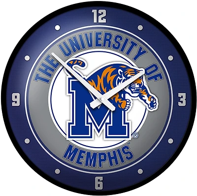 The Fan-Brand University of Memphis Modern Disc Clock