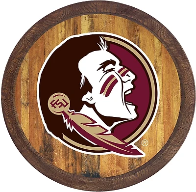 The Fan-Brand Florida State University Faux Barrel Top Sign